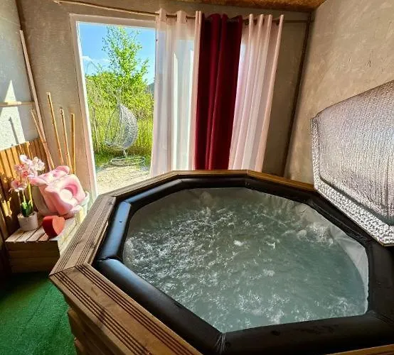 Luksusowy namiot Cabane, Bungalow, Bulle Et Le Refuge Zen Et Bien Etre